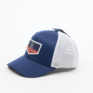 PGA Tour Men's American Trucker Style Golf Hat Peacoat 260008